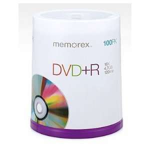  New   Imation Corp MEMOREX 100PK DVD+R 16X   F40667 Electronics