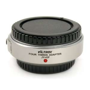  Adapter Ring (Silver) / 4/3 Mount Four Thirds System Lens to Micro 