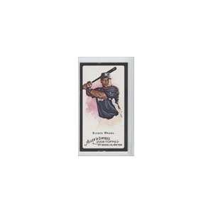  2008 Topps Allen and Ginter Mini Black #43   Rickie Weeks 
