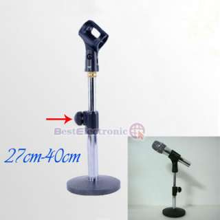 1xNB 218 Heavy Adjustable Table Microphone Stand Holder  