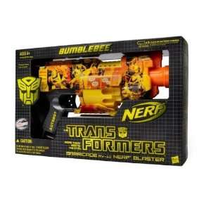   NERF N STRIKE BARRICADE RV 10 TRANSFORMERS BLASTER Bumblebee: Toys