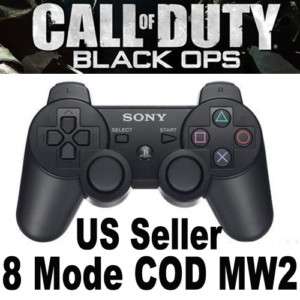 Moded Sony PS3 Rapid Fire Controller 8 Modes COD7 MW2  