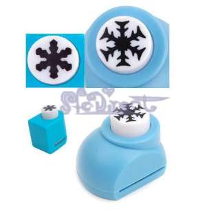 2PC Snowflake Christmas CARD Scrapbooking Paper Punches  
