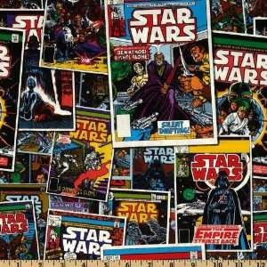  43 Wide Star Wars Comic Book Cover Multi Fabric By The 