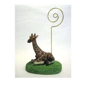   Giraffe Figurine Memo Holder  Desk Memo Note Holder: Everything Else
