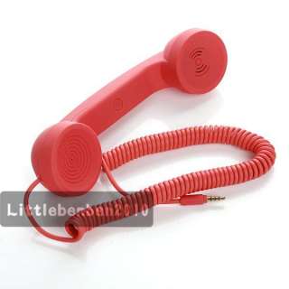 Moshi Retro Cell Phone Handset for iPhone/iPad/Many Devices, Soft 