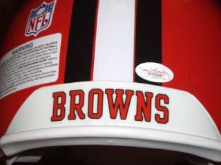   Cleveland Browns STAT HELMET Autograph Riddell PROLINE FULLSize Helmet