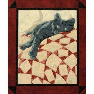  12682 PT Cat Nap Wall Quilt Pattern by Cynthia England of 