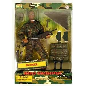  12 World Peacekeepers Ranger Action Figure: Toys & Games