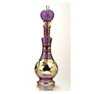    Egyptian Hand Made Perfume Glass Bottle   X Large 