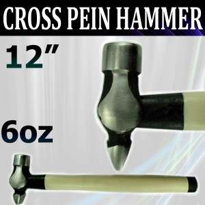 12 Mazbot Forging 6oz Cross Peen Pein Jewelry Hammer  