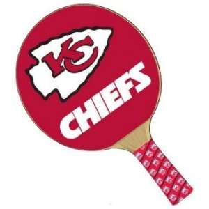   City Chiefs NFL Table Tennis/Ping Pong Paddles