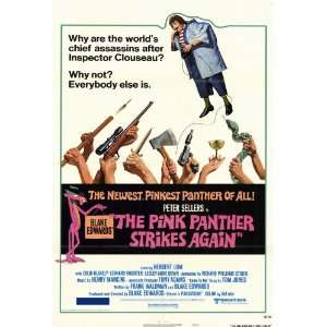  The Pink Panther Strikes Again (1976) 27 x 40 Movie Poster 