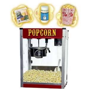   TP 6 Theater Pop 6 Ounce Popper Popcorn Machine Kit: Sports & Outdoors