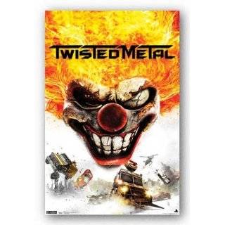 22x34 twisted metal ps3 video game poster buy new $ 20 00 $ 2 57 4 new 