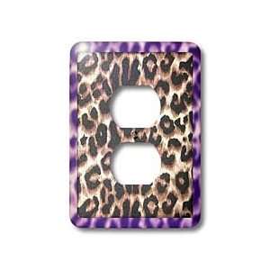 Patricia Sanders Creations   Purple Frame Leopard Print Animal Prints 