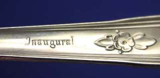 State House Sterling Silver INAUGURAL Cream Soup Spoon 6 1/8  