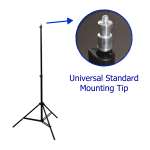   Easy to Move Indutrial Standard Mounting Tip 1/4 or 3/8 thread tip