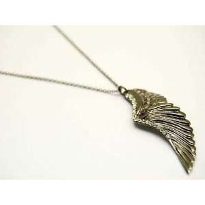  Angel Wing Necklace   Gothic   Rockabilly 
