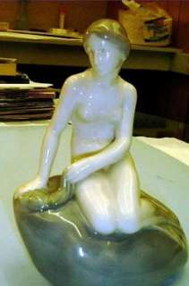 Royal Copenhagen Little Mermaid Fine Porcelain Figurin  