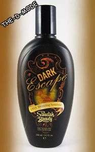 SWEDISH BEAUTY DARK ESCAPE TANNING BED LOTION NEW  