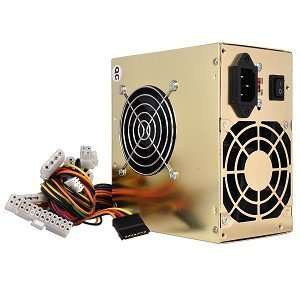   pin Dual Fan ATX Power Supply w/SATA (Gold): Computers & Accessories