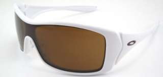 New Oakley Sunglasses Forsake Polished White w/Dark Bronze #9092 02 