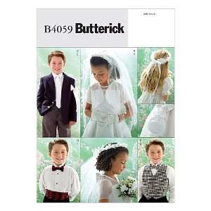  BUTTERICK PATTERN B4059 CHILDRENS BOYS / GIRLS BOLERO 