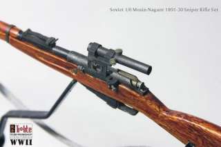 TI LITE WWII Soviet Mosin Nagant Sniper Rifle 1/6  