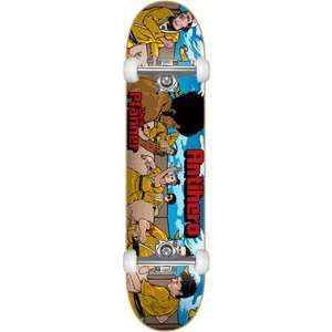 Anti Hero Pfanner Kung  Pfu Complete Skateboard   8.0 W/Raw Trucks 