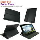 rooCASE Slim Fit Folio Case Cover with Stand for Asus Transformer 