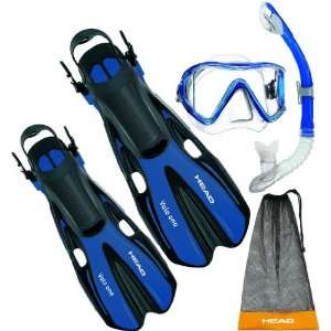   Mask, Dry Snorkel, Snorkeling Gear Bag 