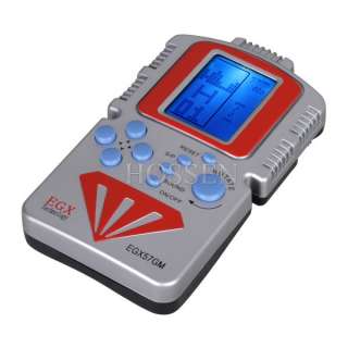   Classic Game Player Backlight Handheld Tetris Game Console Red  