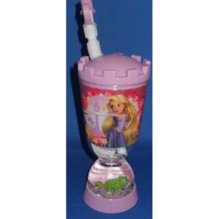  Disney Tangled Rapunzel Straw Cup Globe Tumbler
