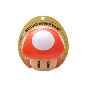  Super Mario Brothers Red Mushiroom SOUND Coin Bank Toys & Games