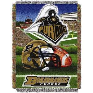  Purdue Boilermakers NCAA Woven Tapestry Throw (Home Field 