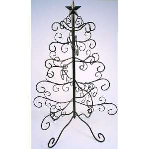   Big 24 Black Wire Ornament Display Tree Stand Holder