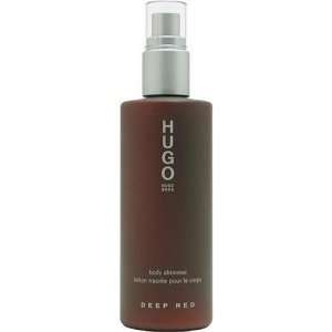   Deep Red By Hugo Boss For Women. Body Shimmer Lotion 6.4 OZ Beauty