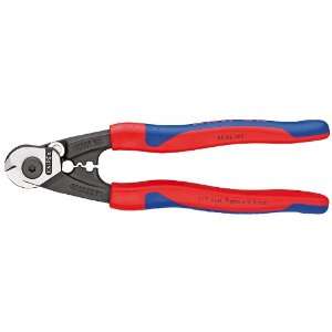   KNIPEX 95 62 190 SBA Comfort Grip Wire Rope Cutters