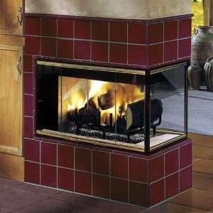   Series Peninsula Radiant Wood Burning Fireplace