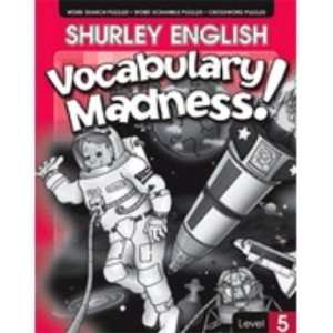  Shurley English Vocabulary Madness   Level 5 Software