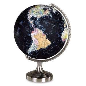  Orion World Globe   Desk Globe   Black Oceans Toys 